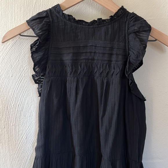 Petite black Loft maxi dress XSP - Picture 3 of 7